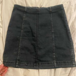 Free People grey skirt